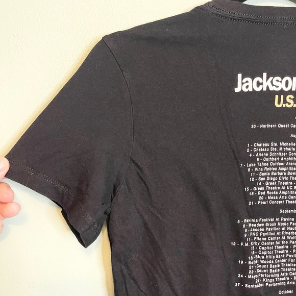 Jackson Browne Standing In The Breach Graphic Merch Black T-Shirt Medium - Picture 11 of 13